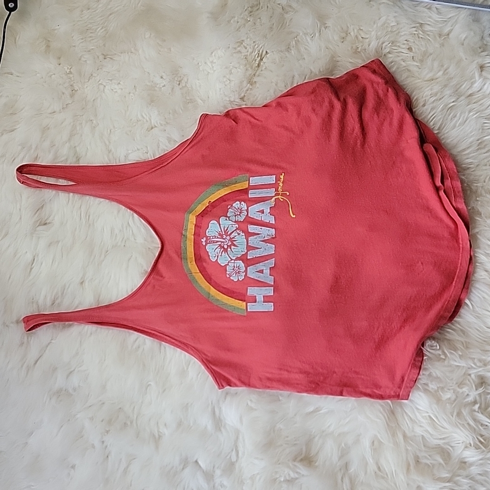 Women's Hawaii oversized tank top size small